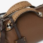 FENDI By The Way Selleria Mini Multicolor Selleria mini-bag with 156 hand-sewn topstitches - Image 6